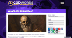 Desktop Screenshot of godwords.org